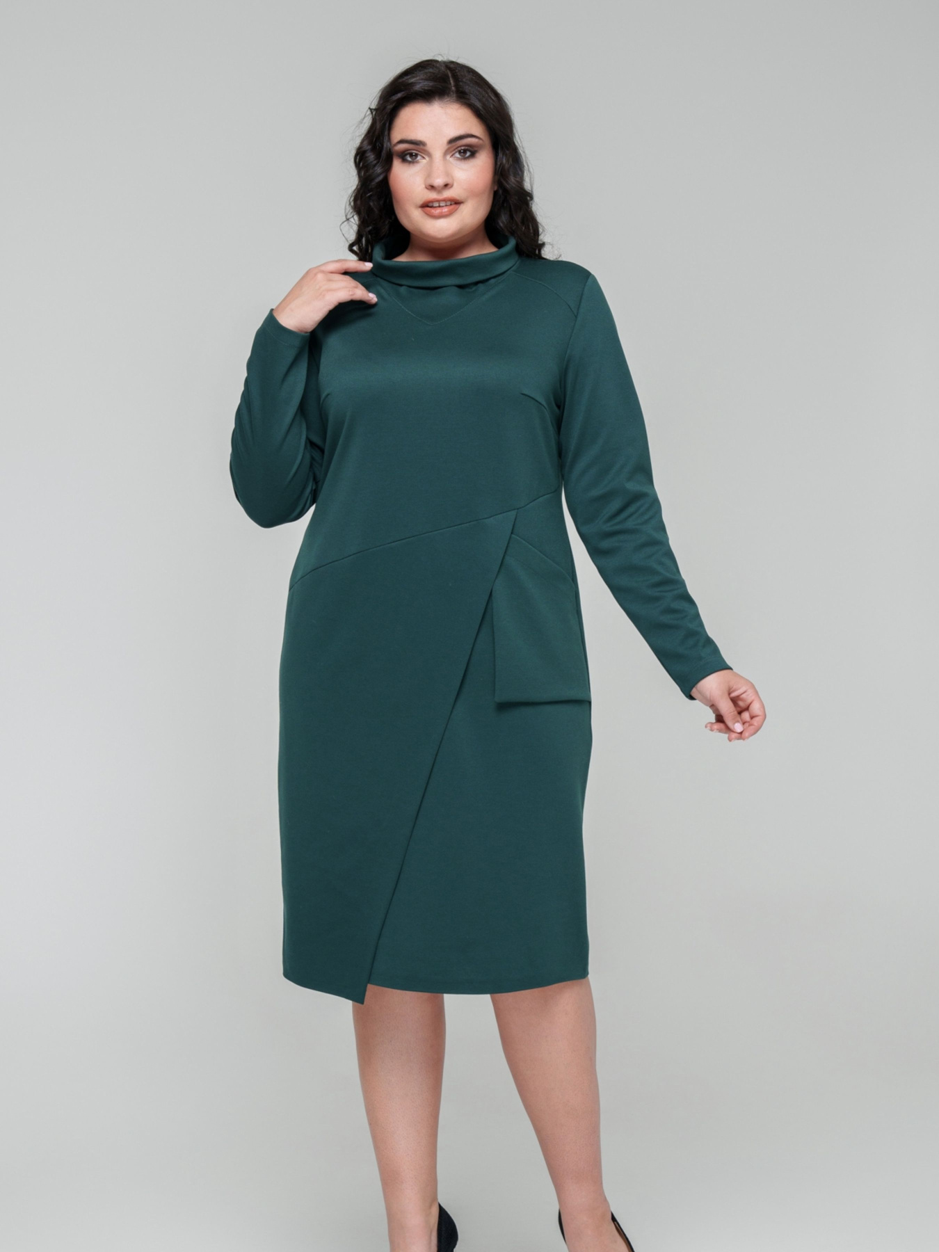 Платье миди All Posa модель ap101681p-butilka Фото