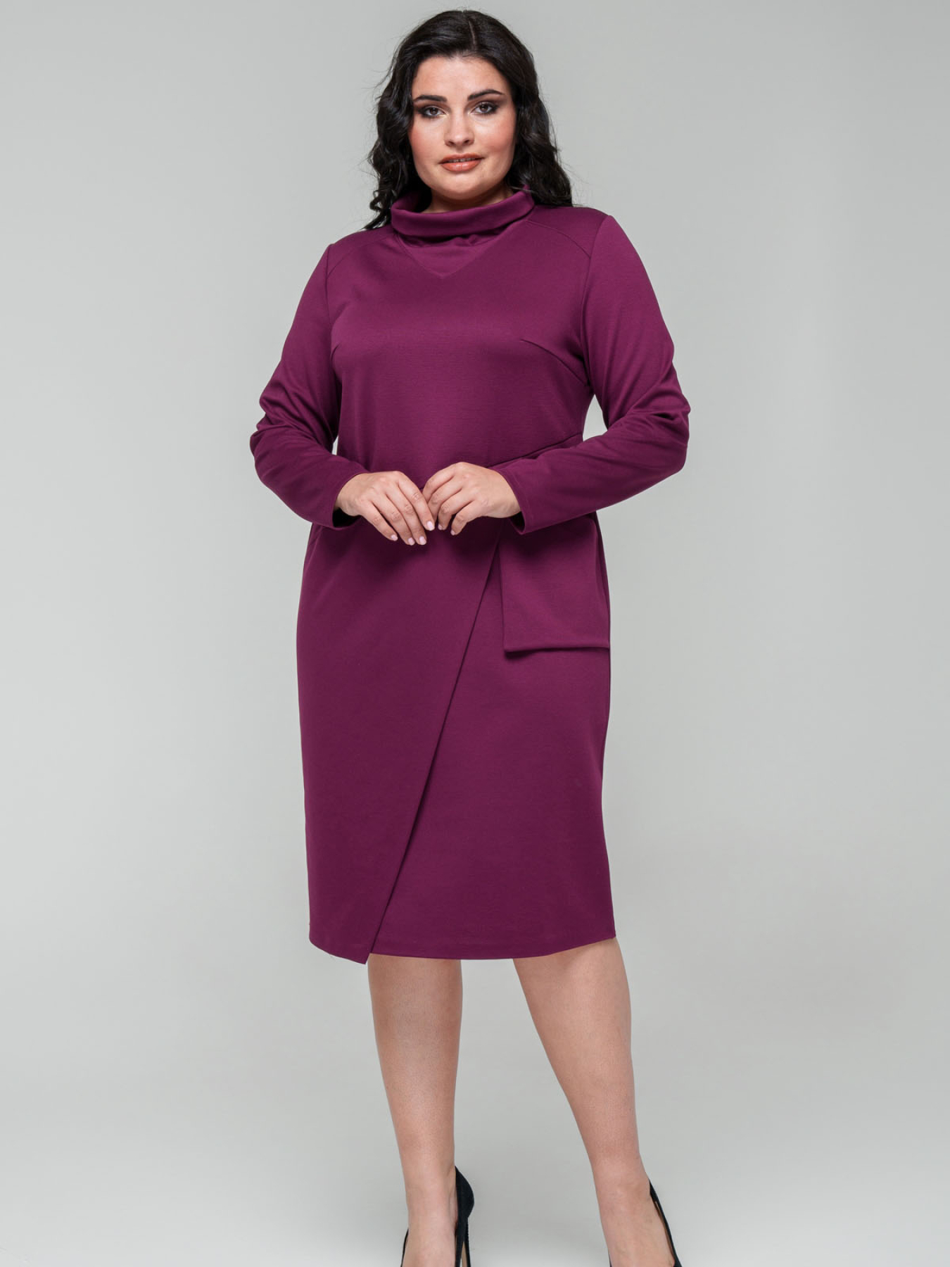 Платье миди All Posa модель ap101681p-marsal Фото