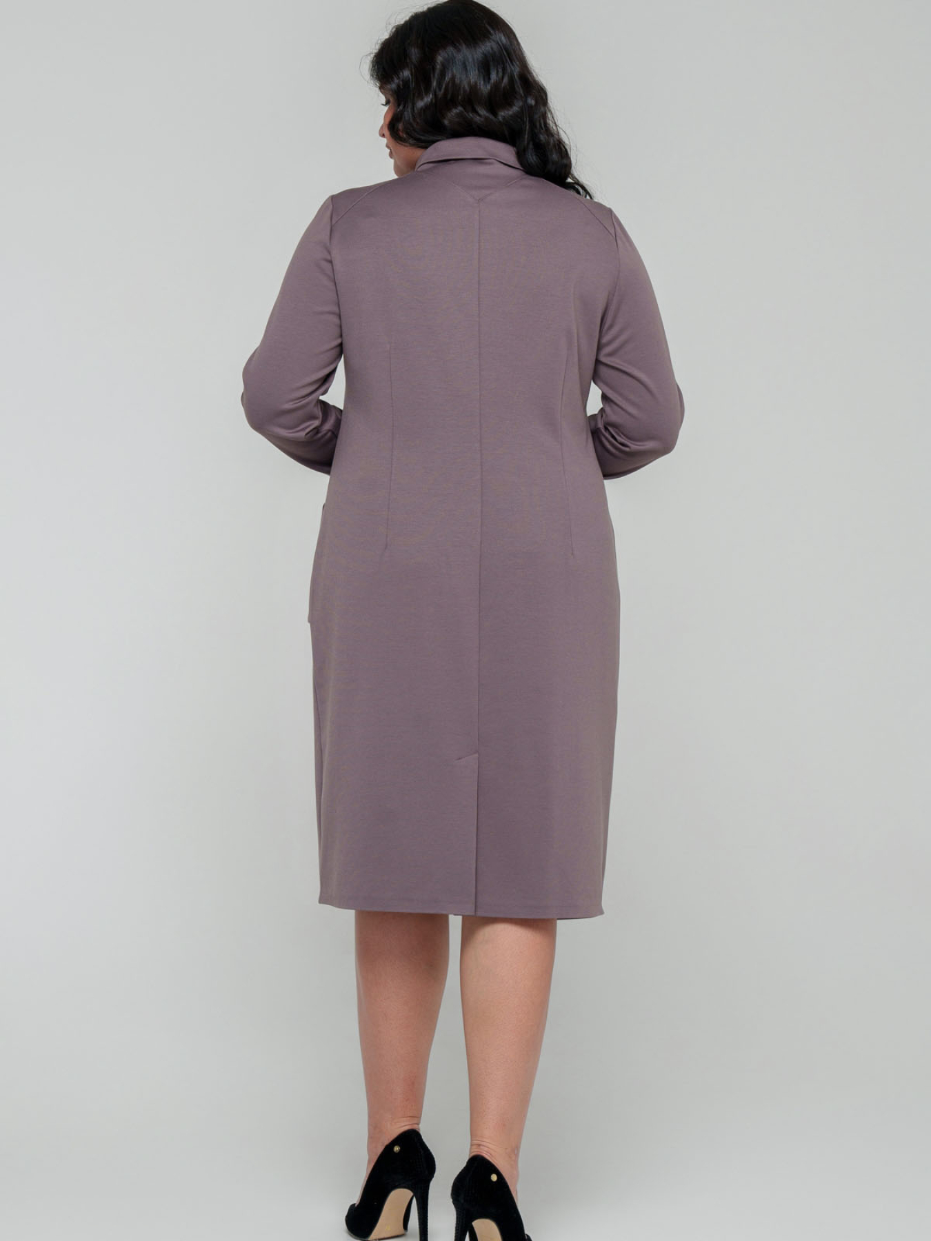 Сукня міді All Posa модель ap101681p-moko Фото