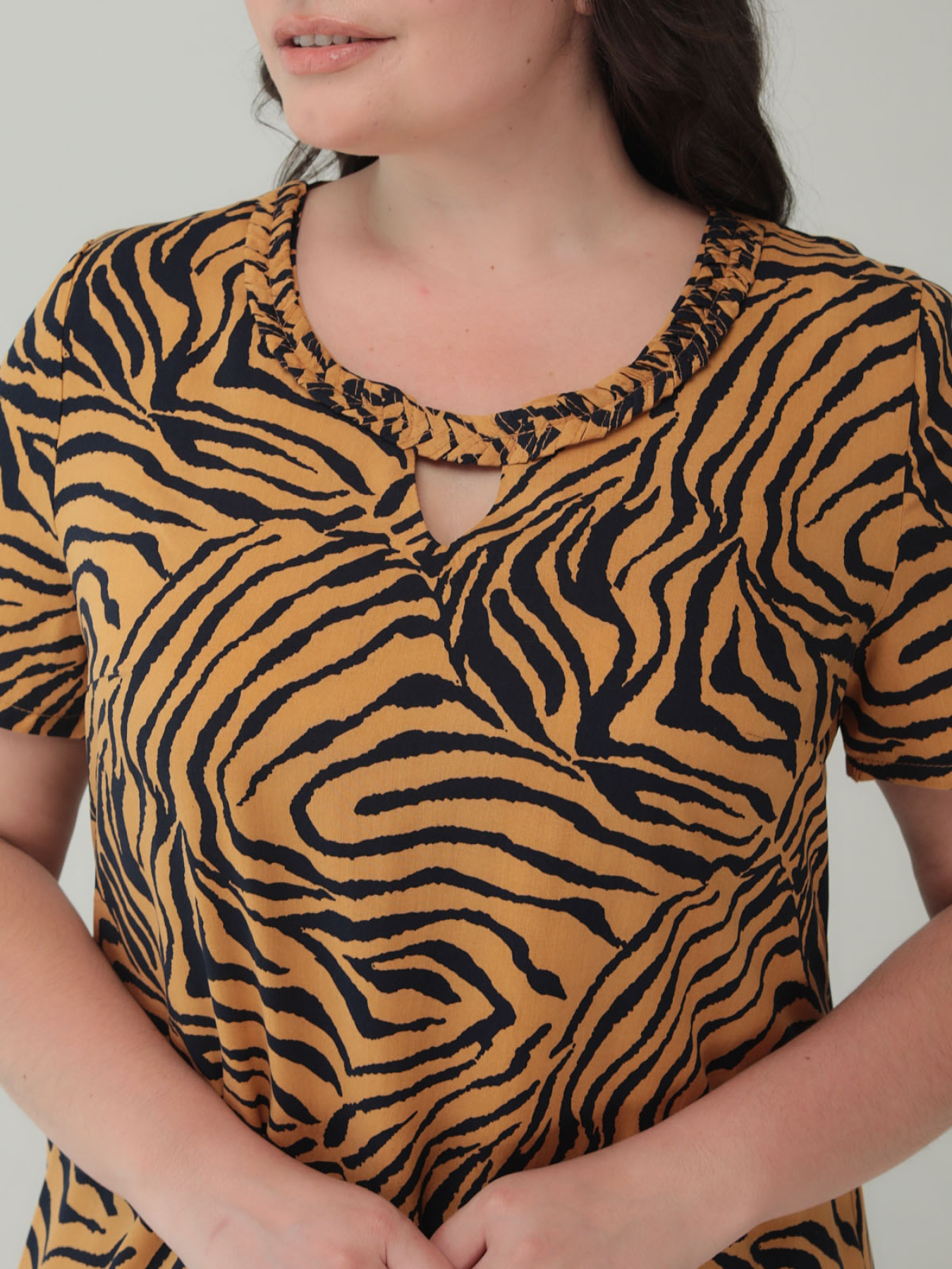 Платье миди All Posa модель ap101566p-grchicq Фото