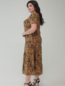 Платье миди All Posa модель ap101566p-grchicq Фото