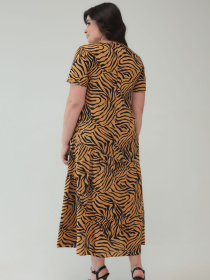 Платье миди All Posa модель ap101566p-grchicq Фото