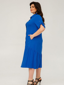 Сукня міді All Posa модель ap101505p-elektrik Фото