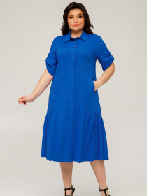 Платье миди All Posa модель ap101505p-elektrik Фото