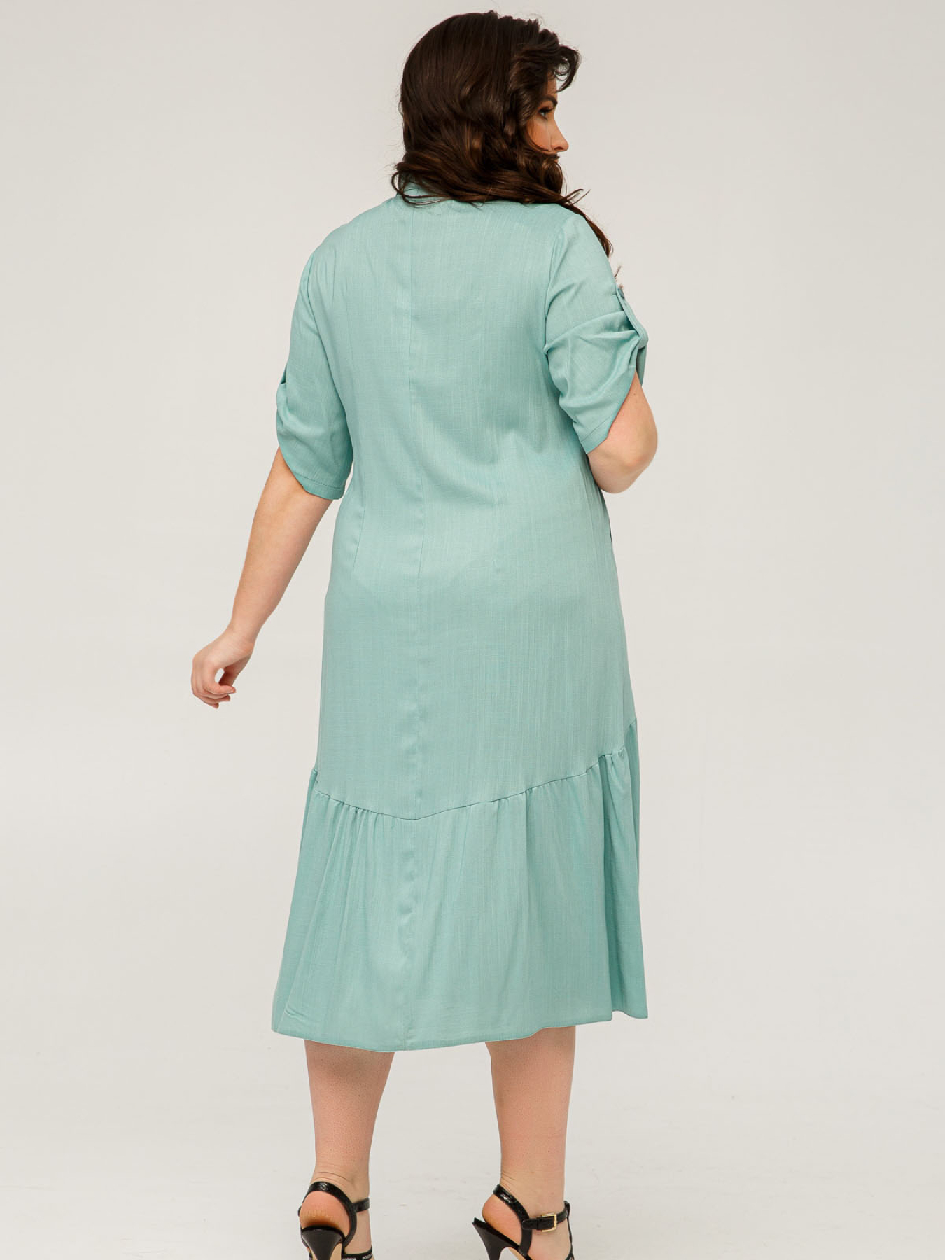 Платье миди All Posa модель ap101505p-m-qta Фото