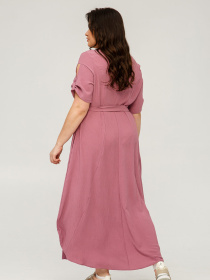 Сукня міді All Posa модель ap101495p-dimchasta-troqnda Фото