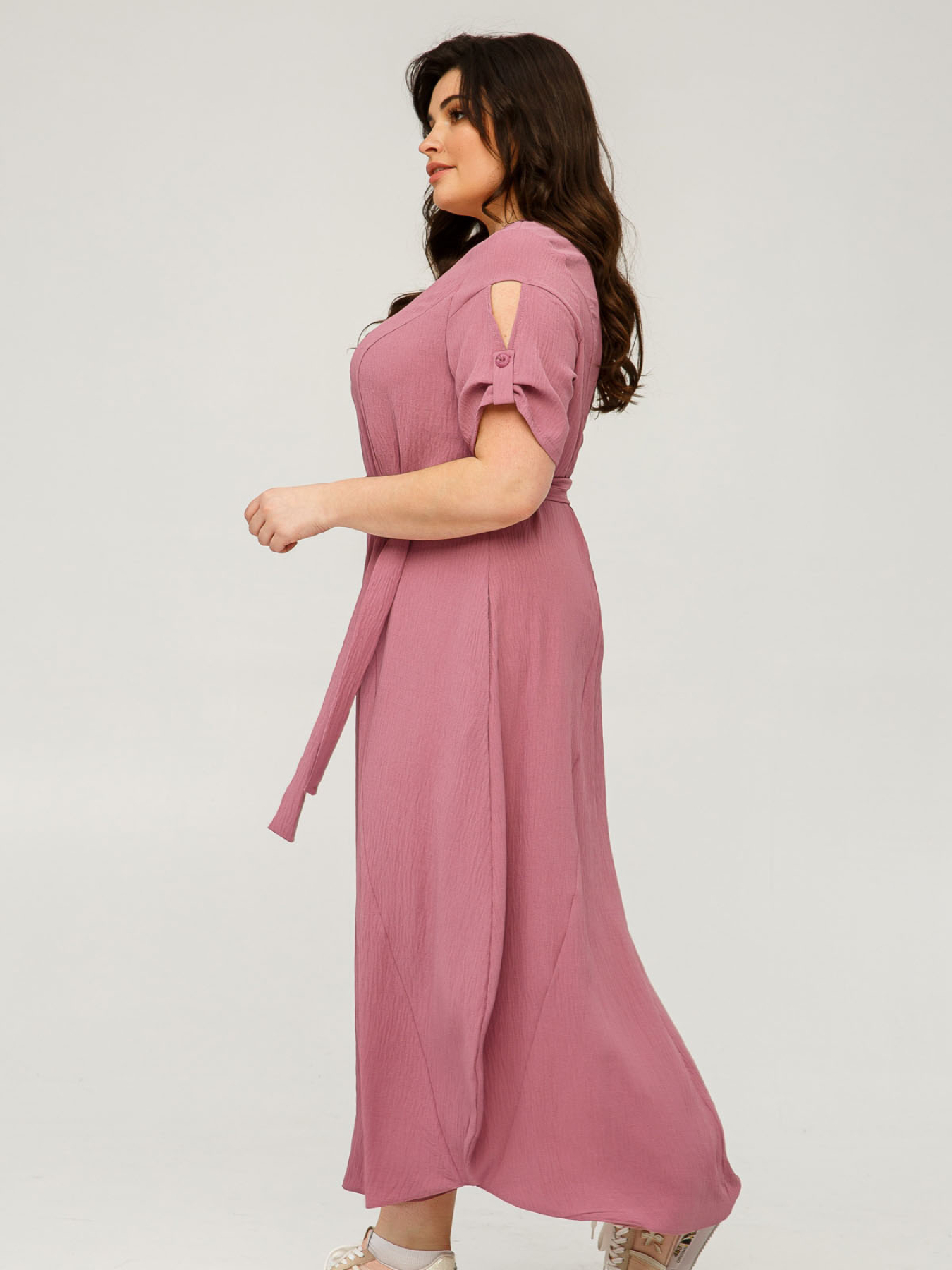 Сукня міді All Posa модель ap101495p-dimchasta-troqnda Фото