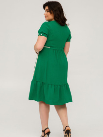Сукня міді All Posa модель ap101488p-zelenij Сукня міді All Posa модель ap101488p-zelenij Фото
