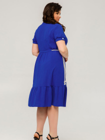 Сукня міді All Posa модель ap101488p-elektrik Фото