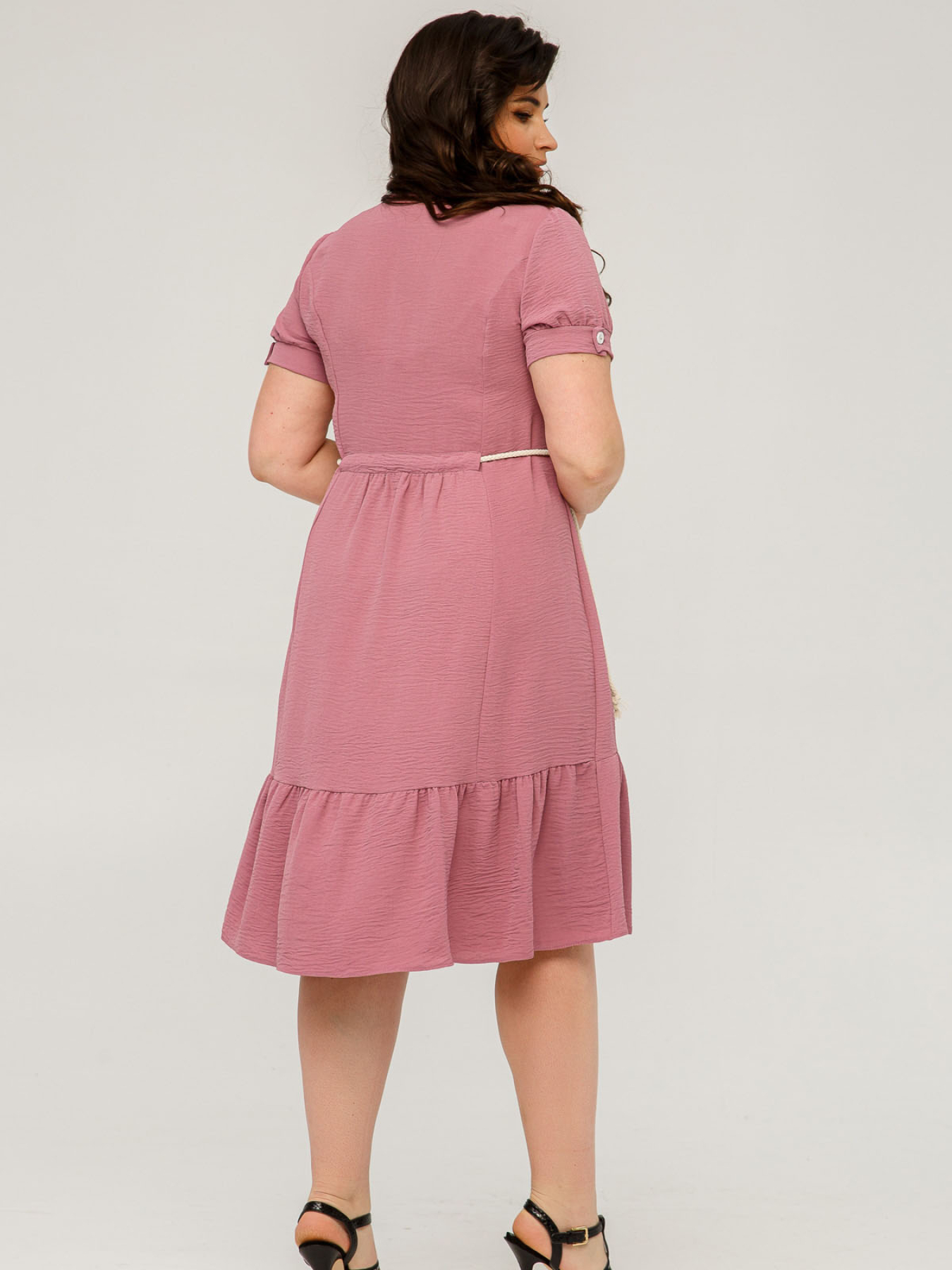 Сукня міді All Posa модель ap101488p-llovij Фото