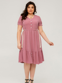 Платье миди All Posa модель ap101488p-llovij Фото