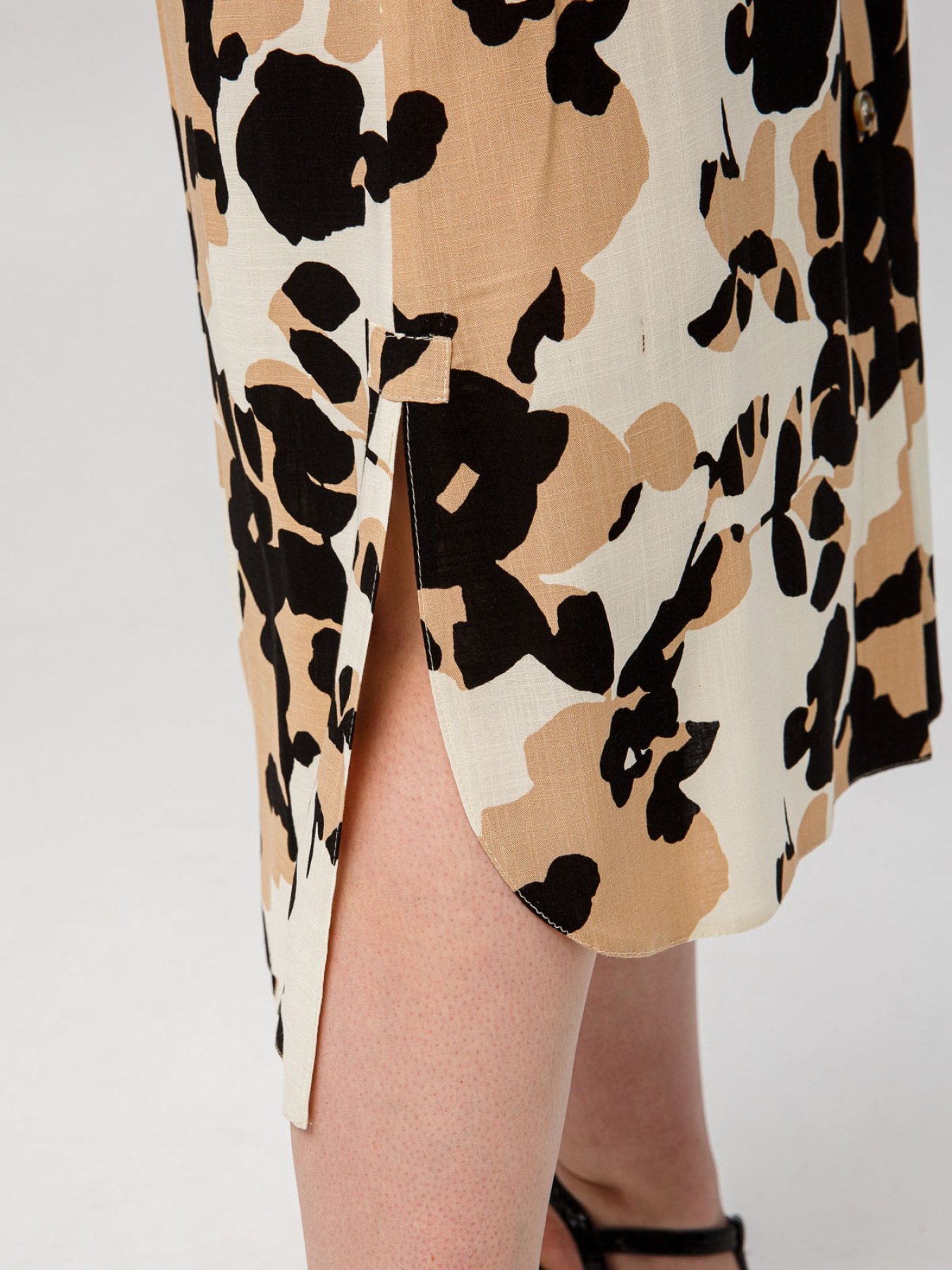 Платье миди All Posa модель ap101477p-psochnij Фото