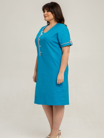 Платье миди All Posa модель ap101407p-bryuza Фото