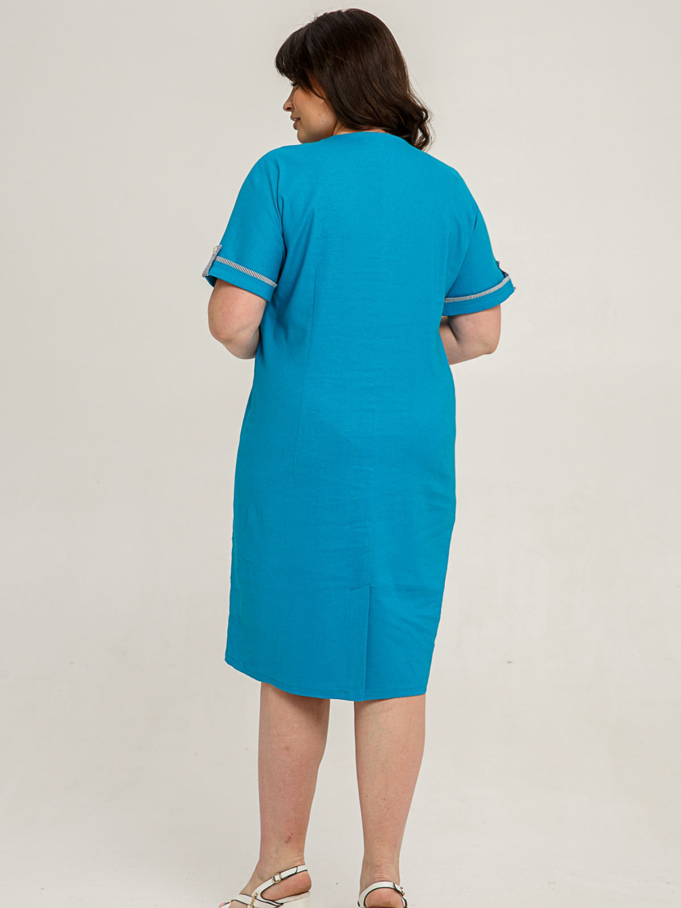 Платье миди All Posa модель ap101407p-bryuza Фото