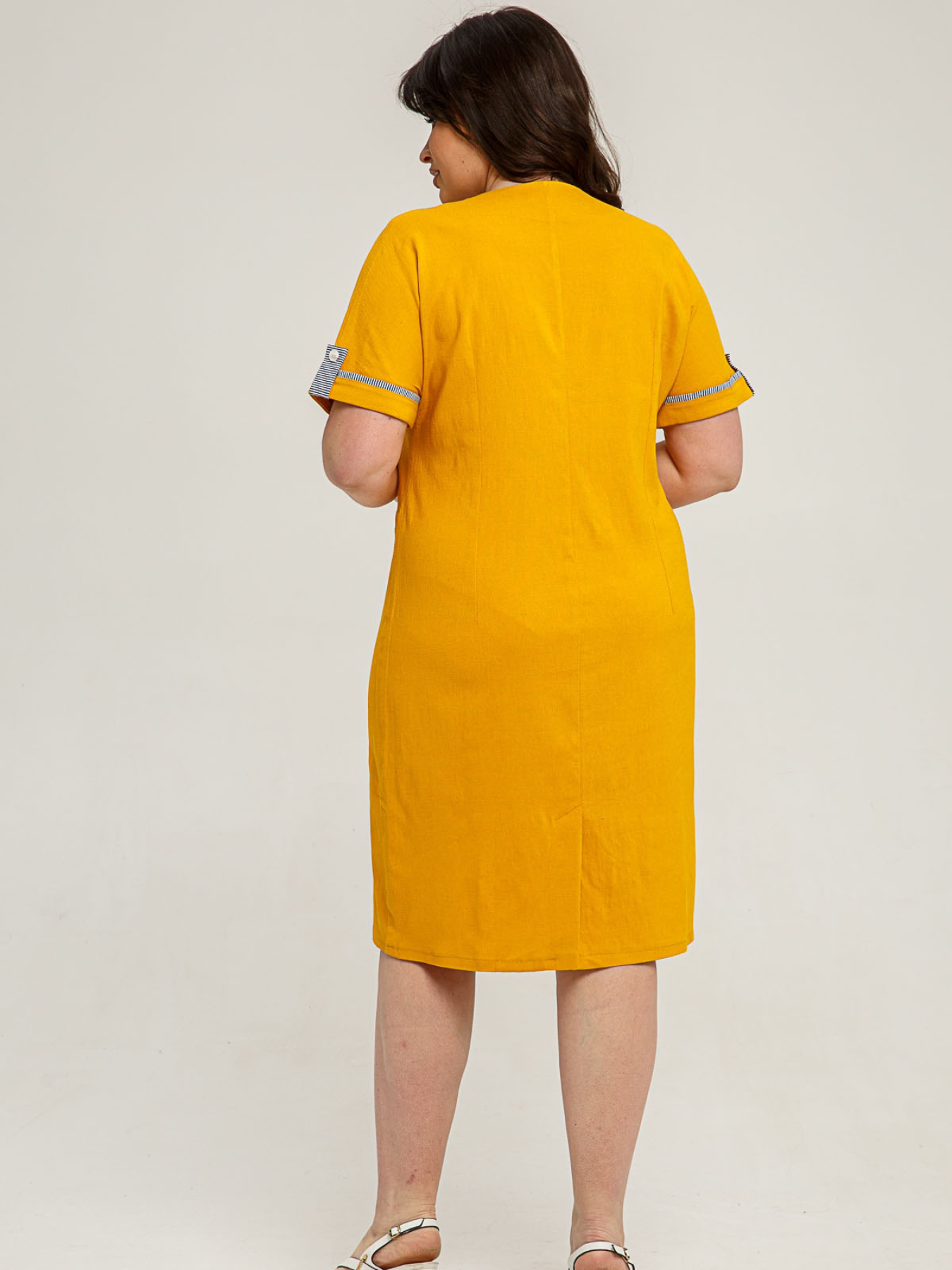 Платье миди All Posa модель ap101407p-grchicq Фото