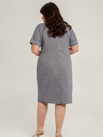 Сукня міді All Posa модель ap101407p-srij Фото