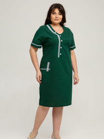 Платье миди All Posa модель ap101407p-butilka Фото