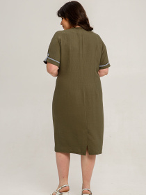 Платье миди All Posa модель ap101407p-hak Фото