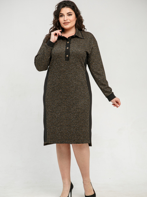 Платье миди All Posa модель ap101331p-grchicq Фото