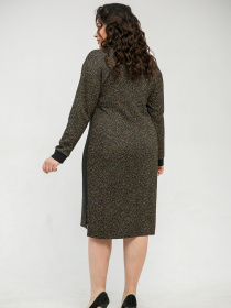 Сукня міді All Posa модель ap101331p-grchicq Фото