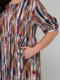 Платье миди All Posa модель ap101221p-gradnt Фото