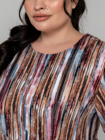 Платье миди All Posa модель ap101221p-gradnt Фото