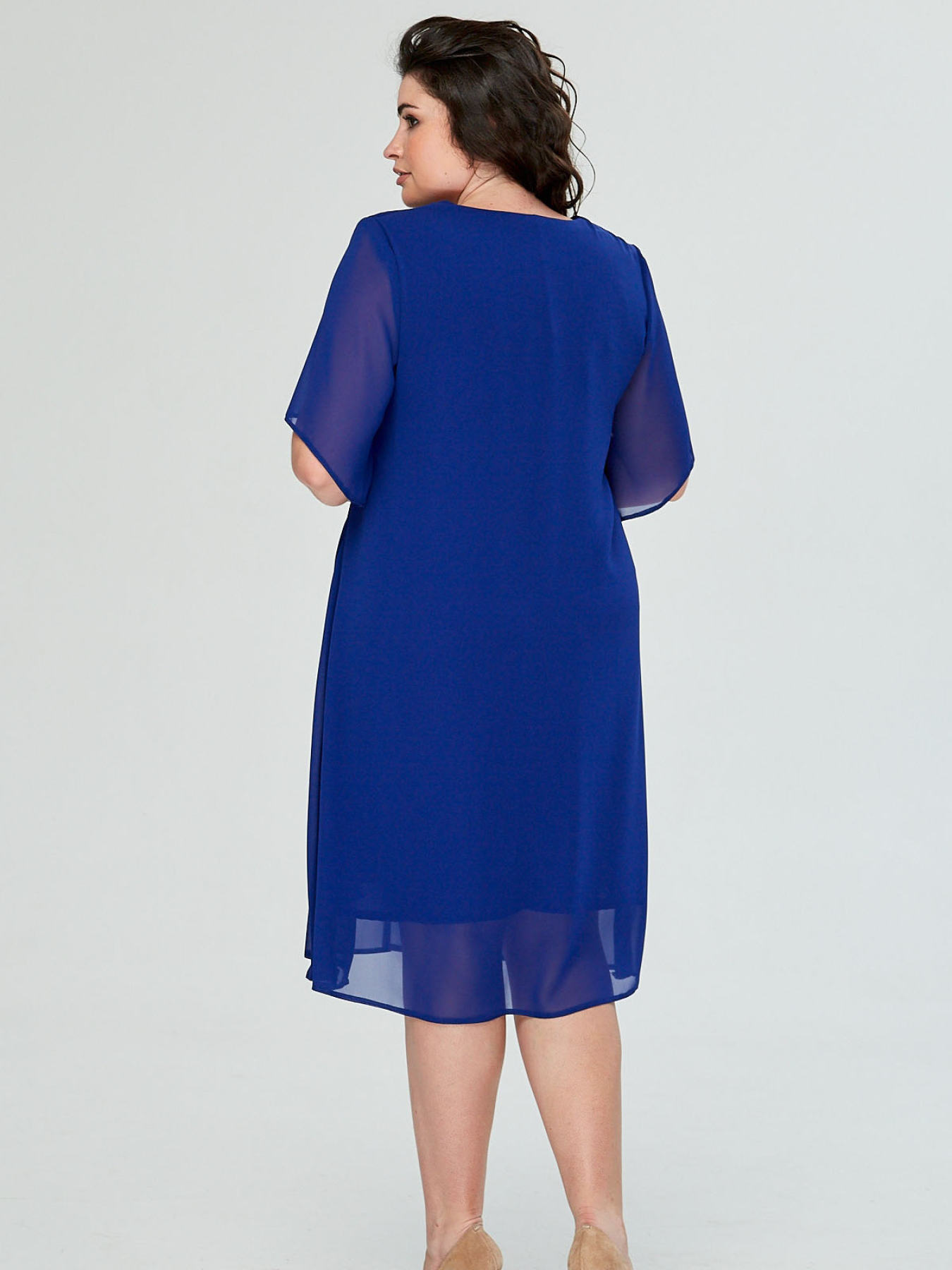 Платье миди All Posa модель ap101203p-elektrik Фото