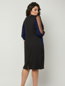 Сукня міді All Posa модель ap101002p-elektrik Фото