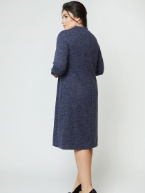 Платье миди All Posa модель ap100943p-sinj Фото