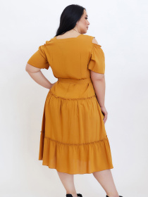 Сукня міді All Posa модель ap100688p-grchicq Фото