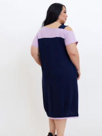 Платье миди All Posa модель ap100622p-buzok Фото