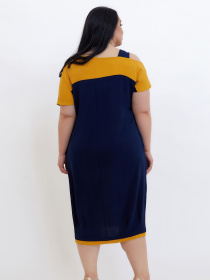 Сукня міді All Posa модель ap100622p-grchicq Фото