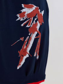 Платье миди All Posa модель ap100622p-chervonij Фото