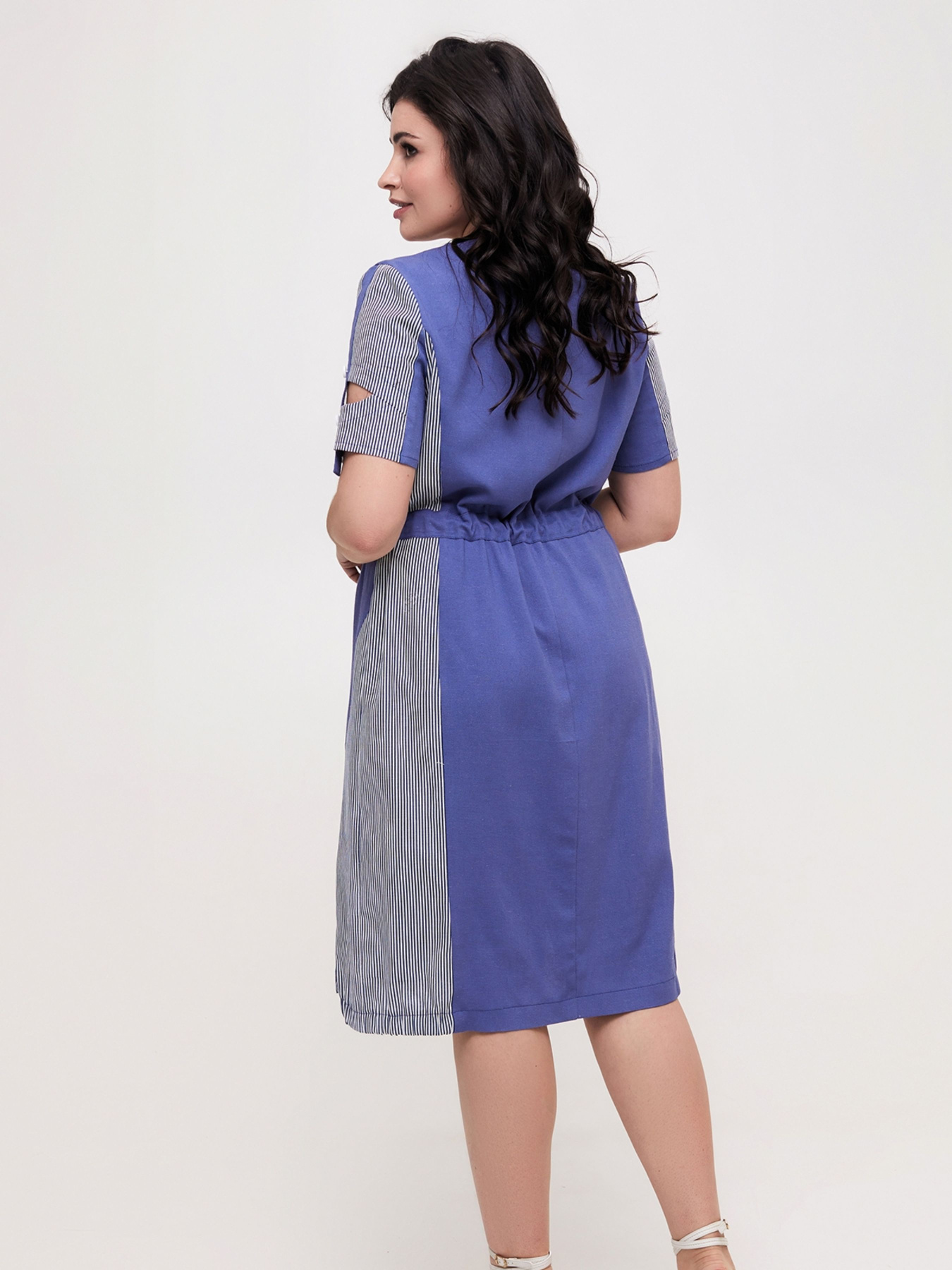 Платье миди All Posa модель ap100572p-dzhins Фото