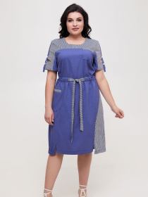 Платье миди All Posa модель ap100572p-dzhins Фото