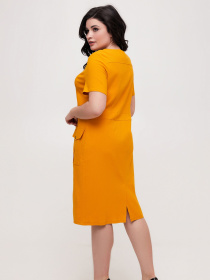 Платье миди All Posa модель ap100557p-grchicq Фото