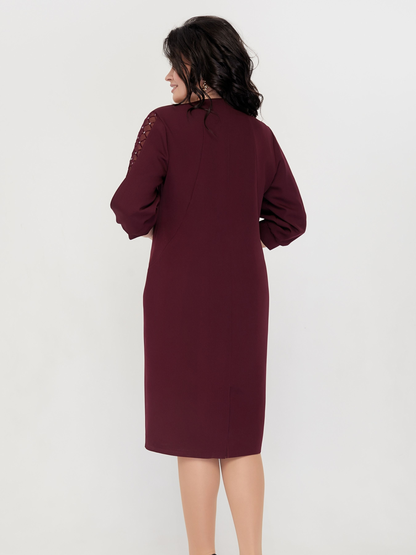 Сукня міді All Posa модель ap100431p-marsal Фото