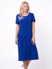 Платье миди All Posa модель ap1269-1p-sinj Фото