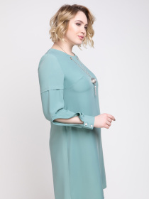 Платье миди All Posa модель ap1320-2p-polin Платье миди All Posa модель ap1320-2p-polin Фото