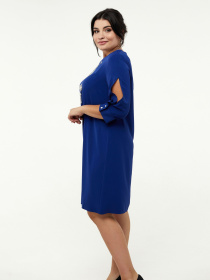 Платье миди All Posa модель ap1320-2p-sinj Фото