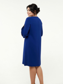 Платье миди All Posa модель ap1320-2p-sinj Фото