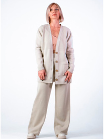 Кардиган Nita модель kardigan-zhemchug-bezhevij Фото