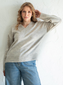 Джемпер Nita модель dzhemper-n2110-24-kostx-slonovaq Фото