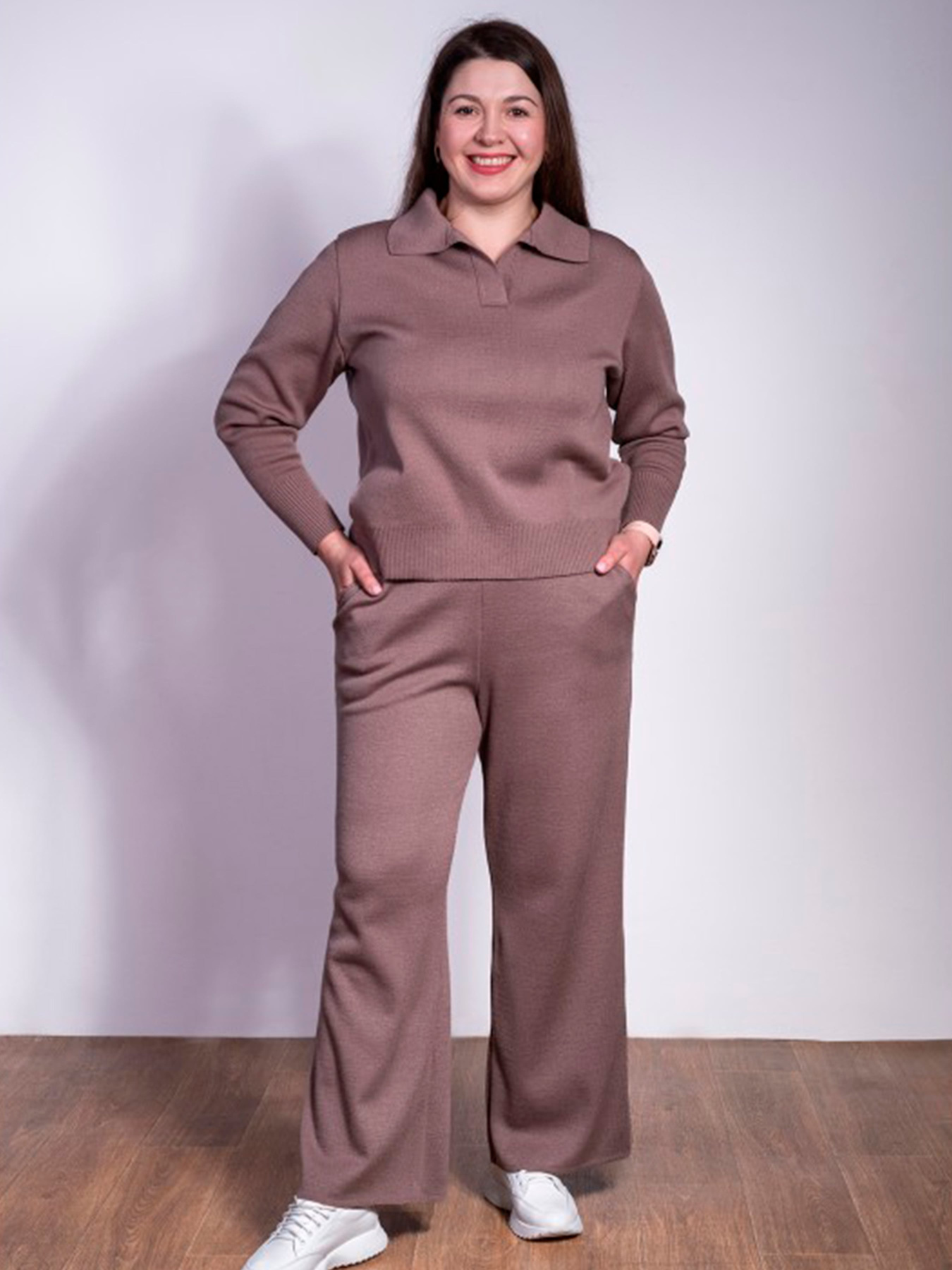 Джемпер Nita модель dzhemper-polo-nita-mokko-mokko Фото