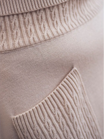 Юбка миди Nita модель yubka-n2301-1-24-pena-bezhevij Фото