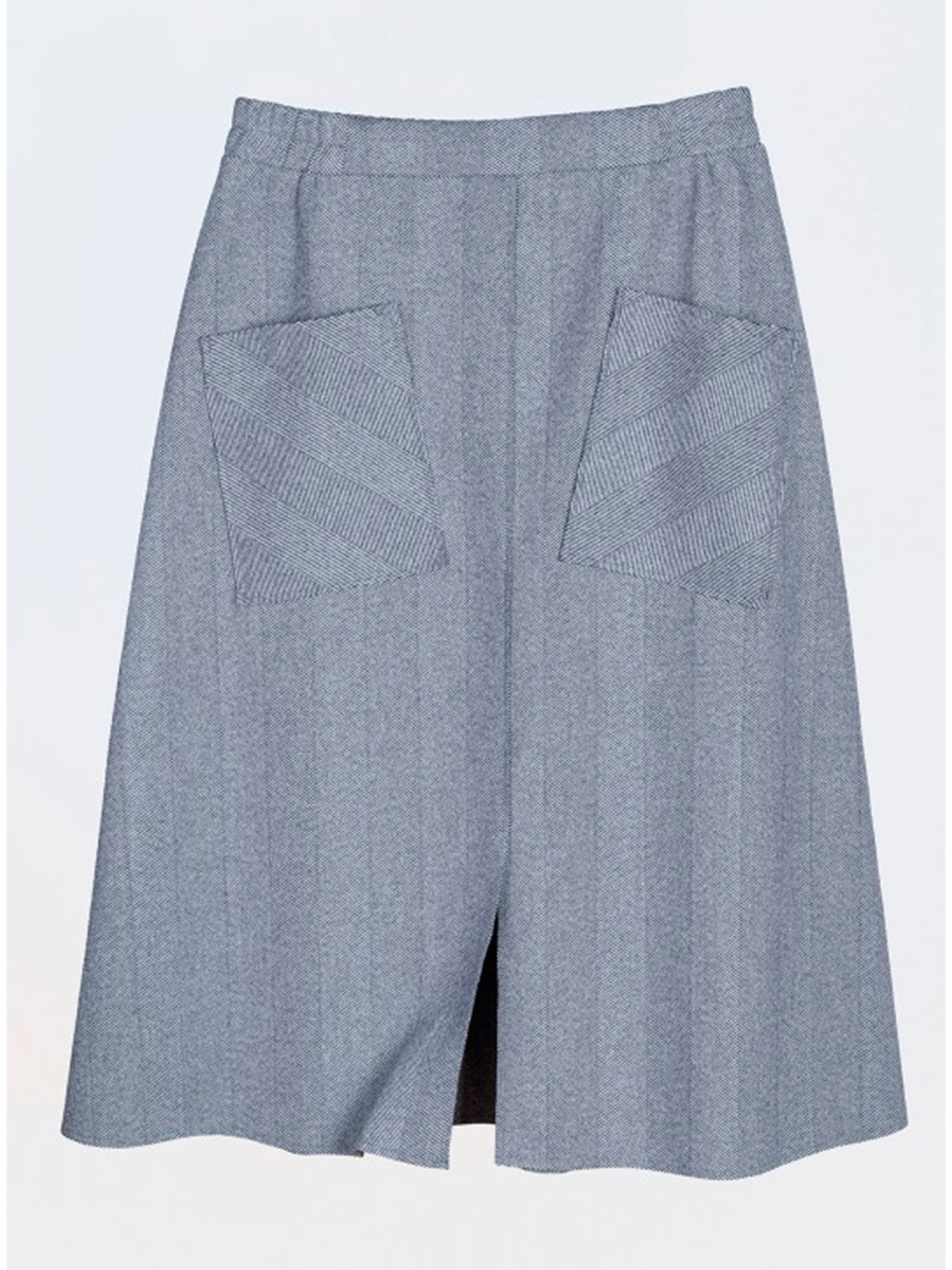 Юбка миди Nita модель yubka-n1302-24-diagonalx-seraq Фото