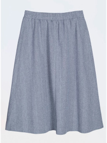 Юбка миди Nita модель yubka-n1302-24-diagonalx-seraq Фото