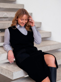 Сарафан Nita модель sarafan-n2202-25-chernj Фото