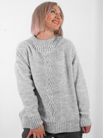Свитер Nita модель sviter-nita-serebro-srij Фото