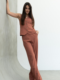 Брюки повседневные RiMari модель 0125-terakot Фото